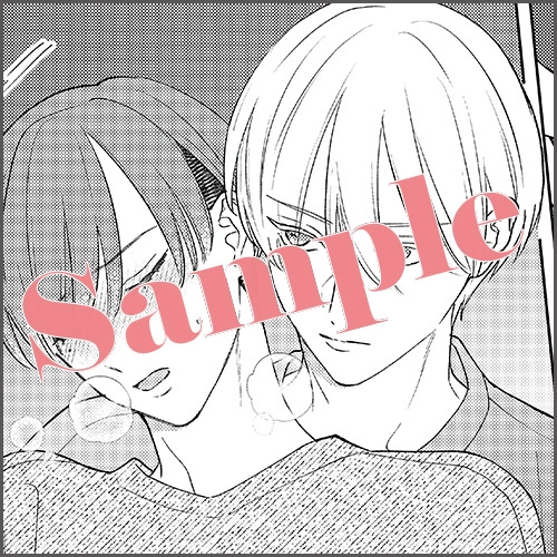 4Pリーフレット 描きおろしマンガ3P「4話フェードアウト部分その①」