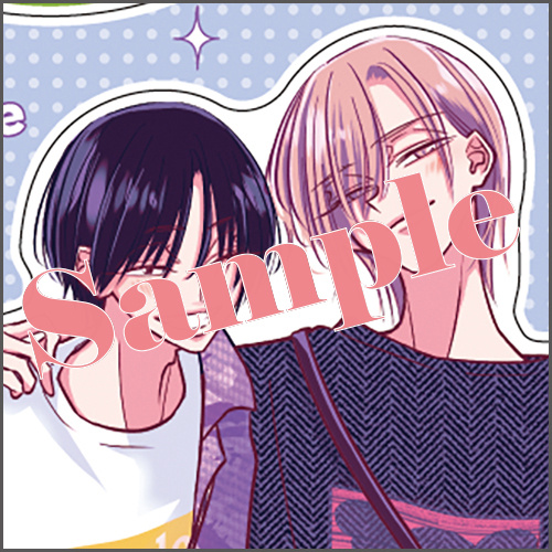 有償特典：ちっちゃいアクリルスタンド（コースケくんと加地先輩）
