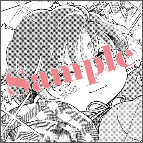 4Pリーフレット 描きおろしマンガ2P「#アルバムを見よう」