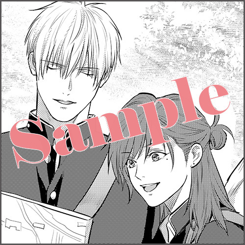 ペーパー 描きおろしマンガ1P「交差する4人」（※マンガは電子書籍特典と同内容）