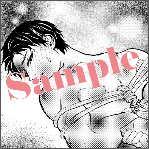 4Pリーフレット 描きおろしマンガ2P「足ツンツン翌日の朝三」