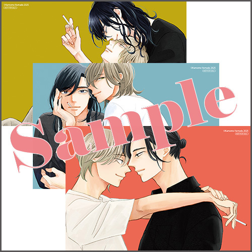 発売記念フェア：イラストカード（全3種）（※既存イラスト使用）「スモークブルーの雨のち晴れ」各巻購入1冊につきイラストカード1部をプレゼント！