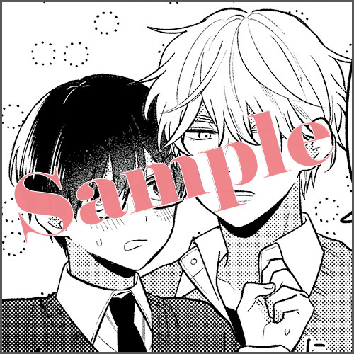 両面カード（イラスト（※既存イラスト使用）＋描きおろしマンガ）