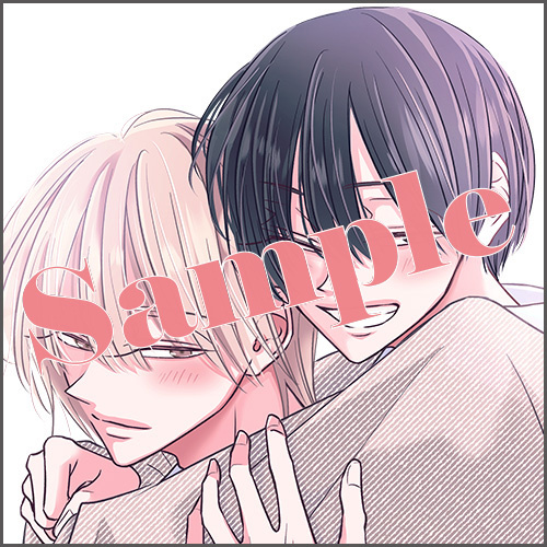 9巻発売記念グッズ：アクリルカードスタンド（コースケくんと加地先輩）